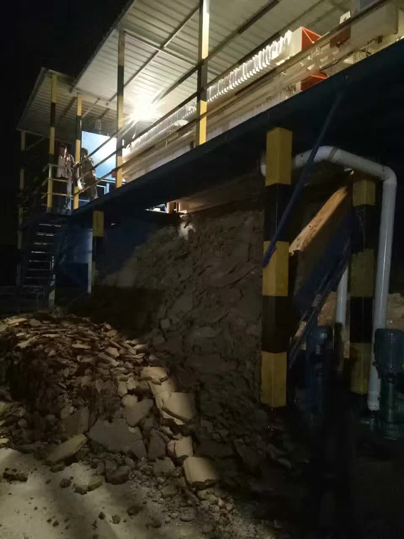 泥漿處理現場(圖1)